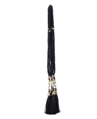 6mm İnci Siyah Tesbih 10Adet