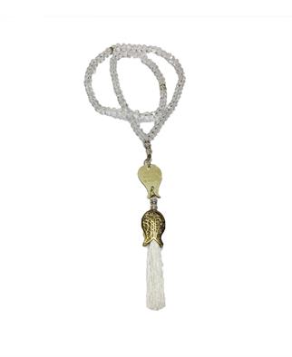 Açık Lacivert Kristal Tesbih