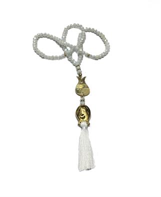 Açık Lacivert Kristal Tesbih