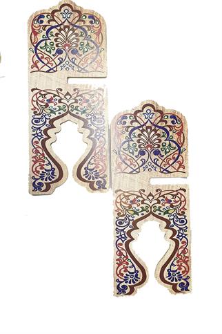 Ahşap Motifli Rahle