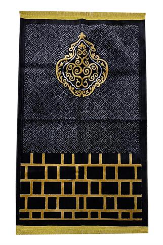 Albion Kabe Motifli Kadife Seccade