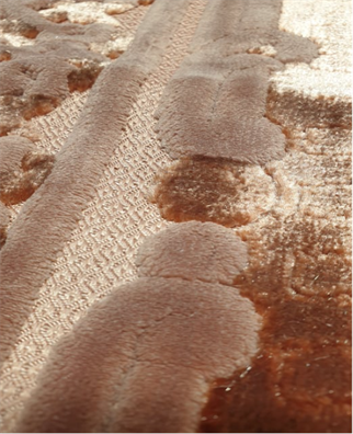 Aydın Begüm İpek Kadife Seccade Gül Kurusu