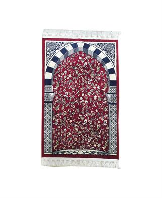 Aydın Ravza Halı Seccade Kırmızı