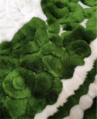 Aydın Sina  Mihraplı Kendinden Desenli Seccade Hardal Sarısı