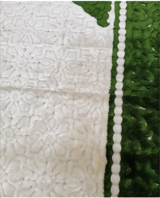 Aydın Sina  Mihraplı Kendinden Desenli Seccade Yeşil