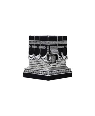 Beytullah (Kabe) Dekoru Gümüş Rengi Orta Boy