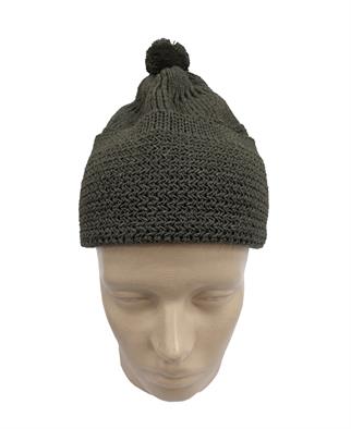 Çift Katlı Orlon Katlamalı Takke Haki