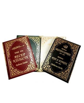 Ciltli Yasin - İsim Baskılı Cep Boy