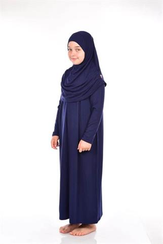 Çocuk Namaz Elbisesi 6-7-8 yaş pembe