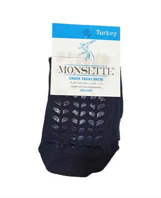 Çorap - Kaydırmaz Tabanlı Tavaf Çorabı - Erkek