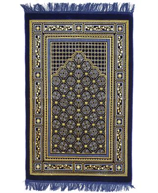 Dodya Altıgen Seccade Lacivert