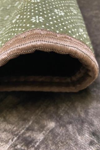 Düz Sade Peluş Seccade Kahverengi