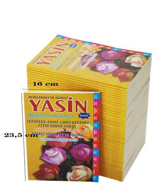 Ekonomik 41 Yasin Kitabı - Orta Boy 10 Adet