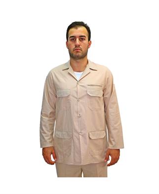 Erkek Safari Takım - Krem