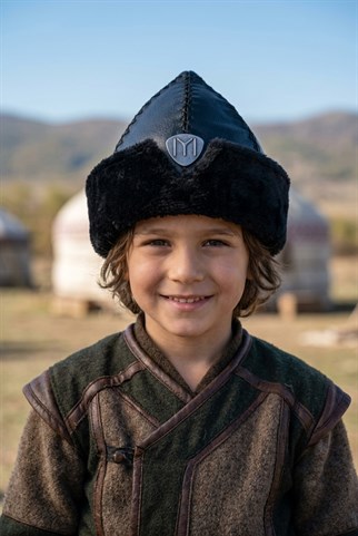 Ertuğrul Börk Şapka - Garson Boy 5-8 Yaş - Siyah -024