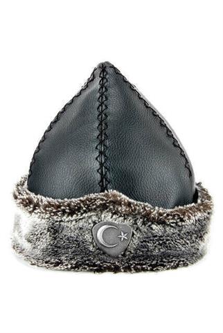 Ertuğrul Börk Şapka - Gri - 02