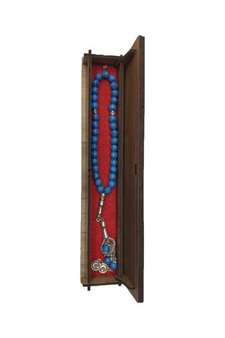 Firuze 33lü Ahşap Kutulu Tesbih