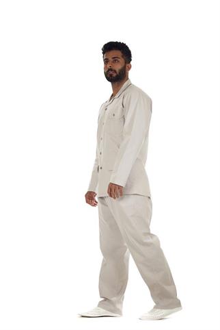 Hac Umre Erkek Takım Gri - No:1011