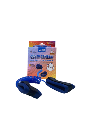 Hac Umre Kayıp Önleyici Güven Çemberi Gri - Çocuk Güvenlik Bilekliği