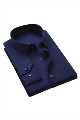 Hakim Yaka Keten Erkek Gömlek - No:6010