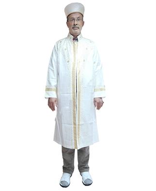 İmam Cübbesi - Yaldızlı Desenli - No1