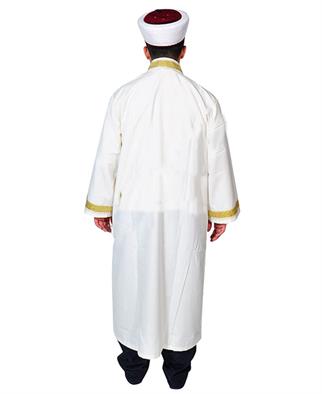 İmam Cübbesi - Yaldızlı Desenli - No2