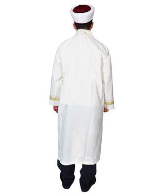 İmam Cübbesi - Yaldızlı Desenli - No3