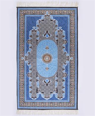 İpek Kalitesi Sıla Modeli Seccade Mavi