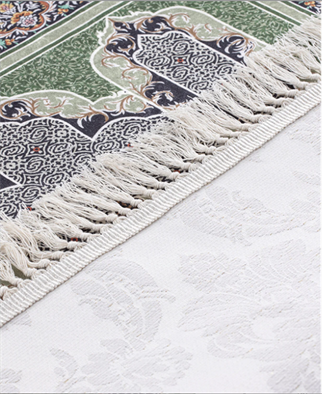 İpek Kalitesi Sıla Modeli Seccade Yeşil