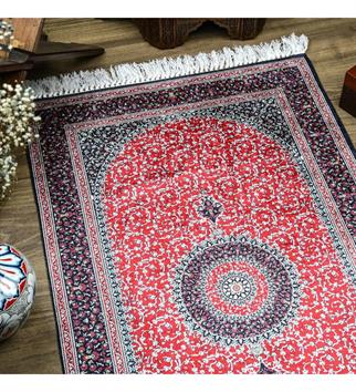 İpek Kalitesi Sultan Model Seccade Kırmızı