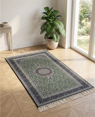 İpek Kalitesi Sultan Model Seccade Yeşil