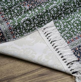 İpek Kalitesi Sultan Model Seccade Yeşil