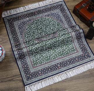 İpek Kalitesi Sultan Model Seccade Yeşil