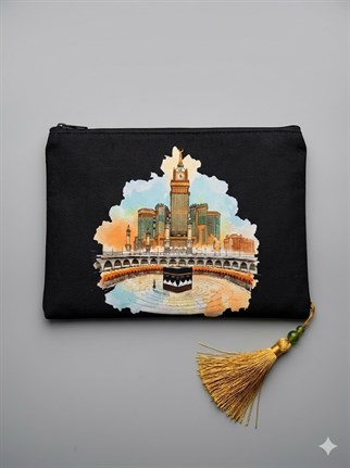 Kabe Desenli Çanta