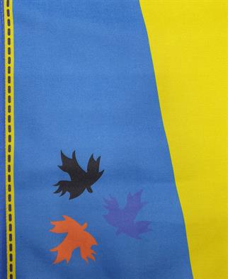 Kabeli ve Medineli Renkli Garson Boy Seccade Mavi