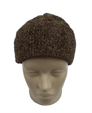 Kadife Çift Katlı Takke Kahve