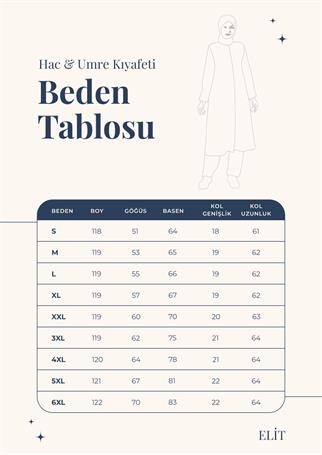 Kadın Hac ve Umre Kıyafeti Tesettür İkili Takım Füme