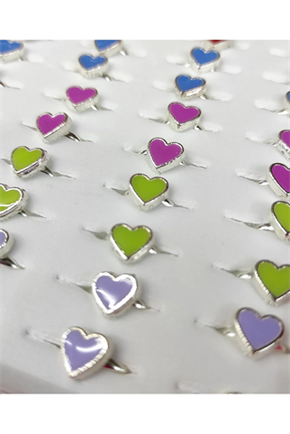 Kalpli Hediyelik Çocuk Yüzükleri 60 lı Paket