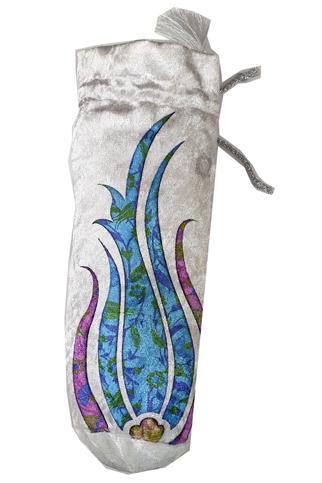 Lale Motifli Keseli Hediyelik Seccade 5 Adet