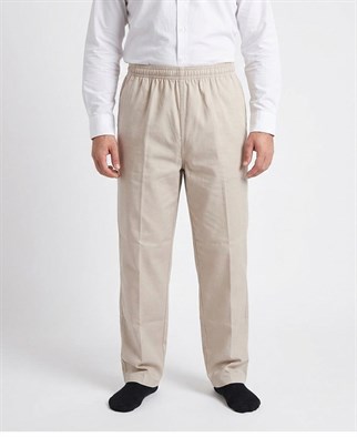 Keten Yarım Şalvar Pantolon - No:5968