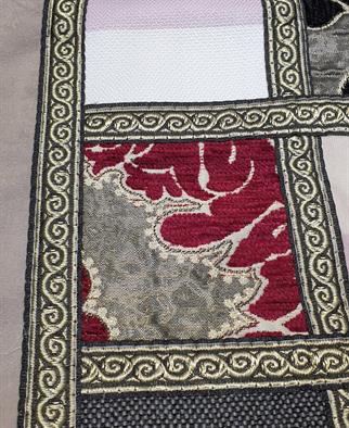 Kırkyama Desen Spandeks Çocuk Seccadesi Taş Rengi