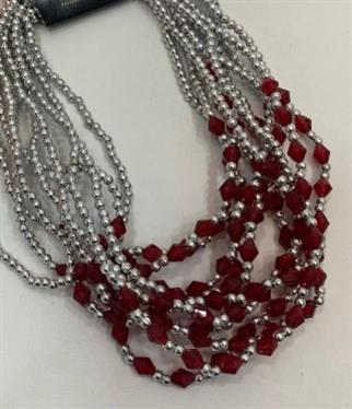 Kolye Renkli Taşlı No:1 - 10adet