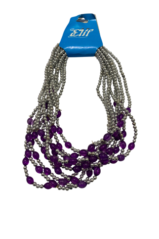 Kolye Renkli Taşlı No:9 - 10adet