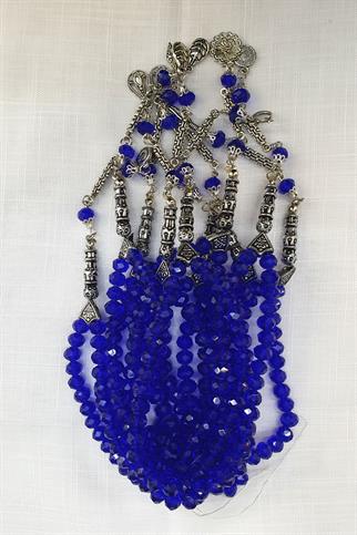 Kristal 33lü Metal İmameli Tespih 10lu Deste