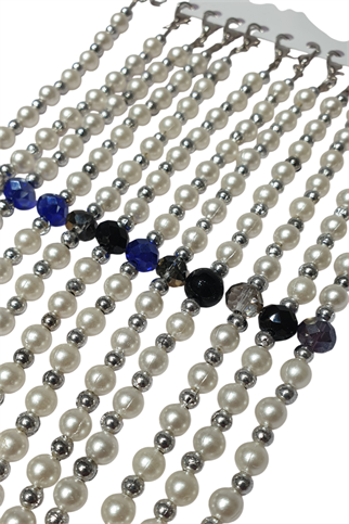 kristalli İncili bileklik 12 adet