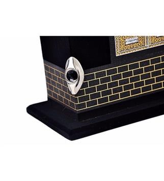 Kuranı Kerim - Kabe Görünümlü Ahşap Kutulu