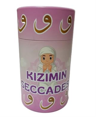 Kutulu Resimli Çocuk Seccadesi Kız