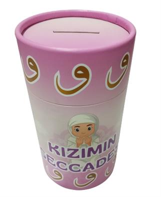 Kutulu Resimli Çocuk Seccadesi Kız