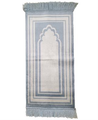 Mihraplı Çocuk Halı Seccade Açık Mavi