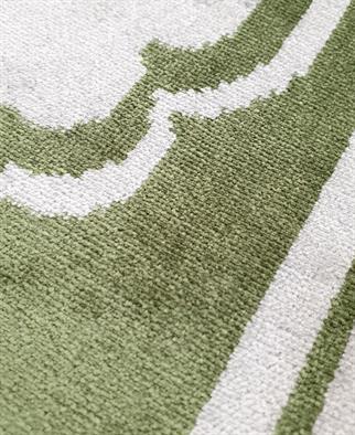 Mihraplı Çocuk Halı Seccade Yeşil